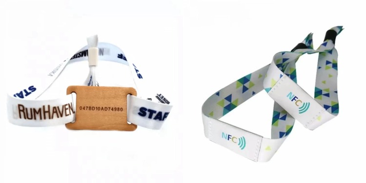 RFID amusement park wristbands