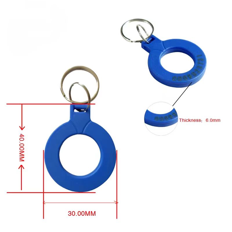 Donut shape RFID Keyfobs