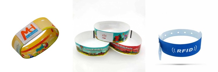 Customized rfid wristband for events