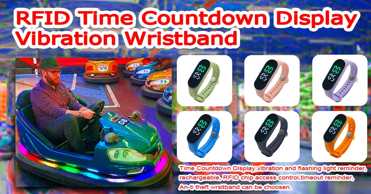 Rfid Vibration Countdown Bracelets