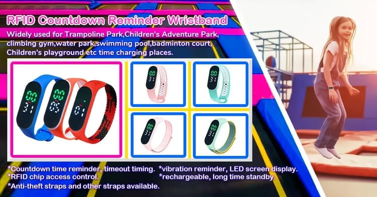 Rfid Vibration Countdown Reminder Wristband