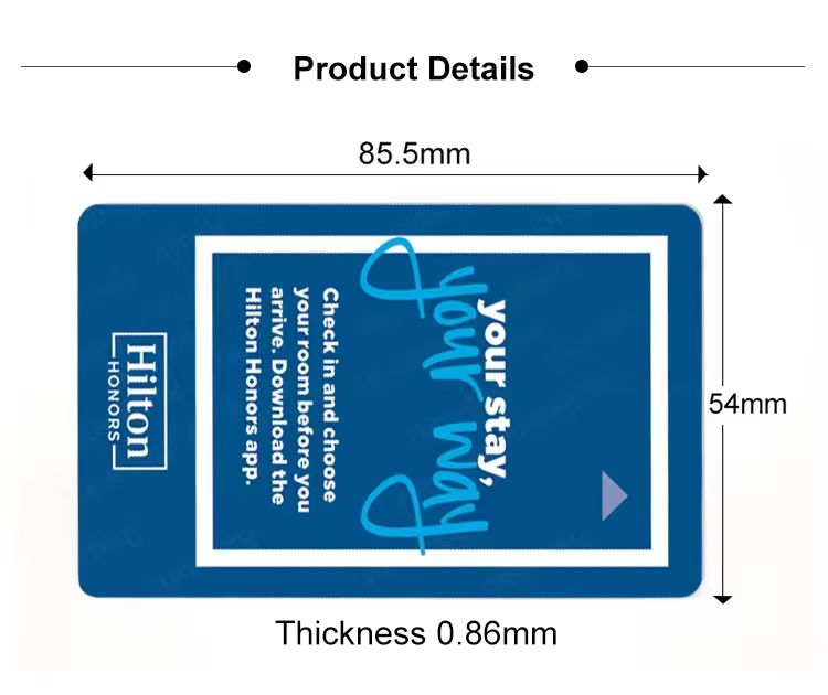  Hotel RFID PVC Card