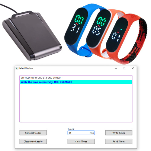 RFID Countdown time setter system