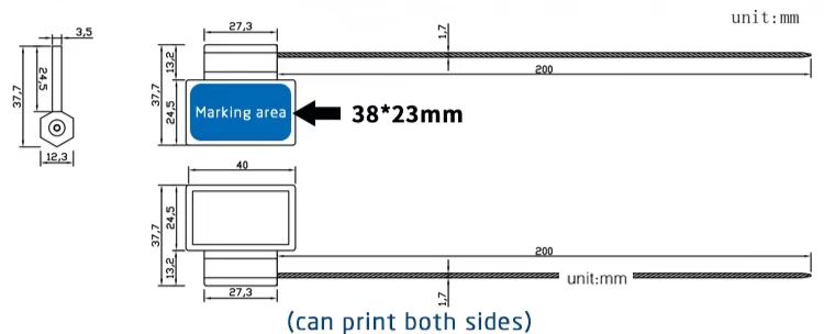 UHF Electronic Seal Tag