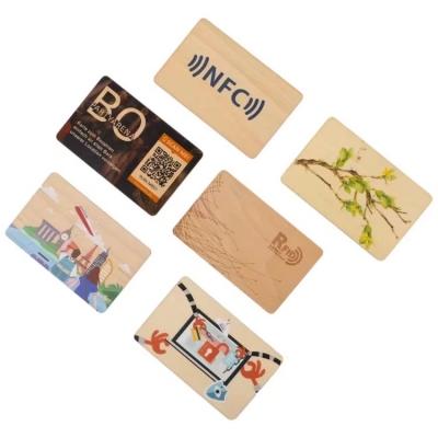 RFID wooden business hotel key card