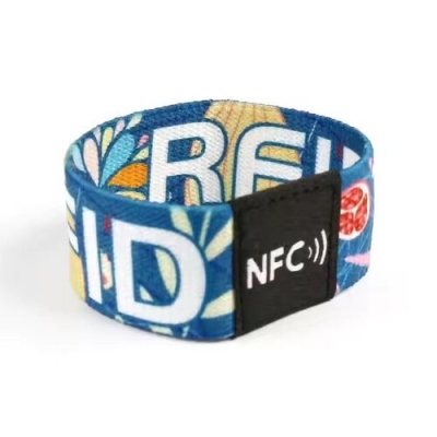 Custom RFID Elastic Wristbands